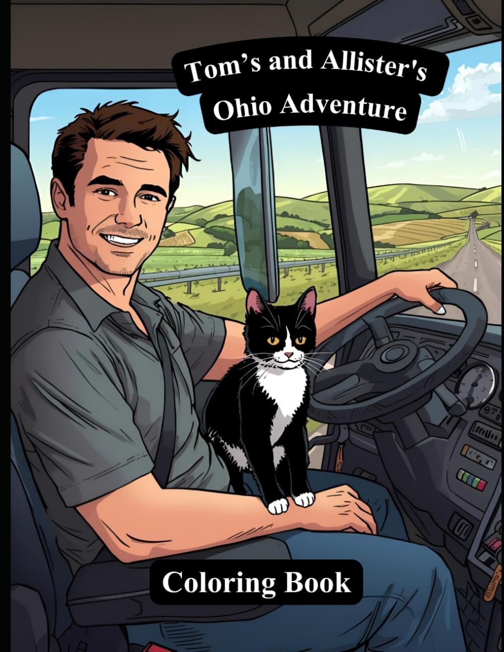 Tom and Allister's Ohio Adventure: Coloring Book