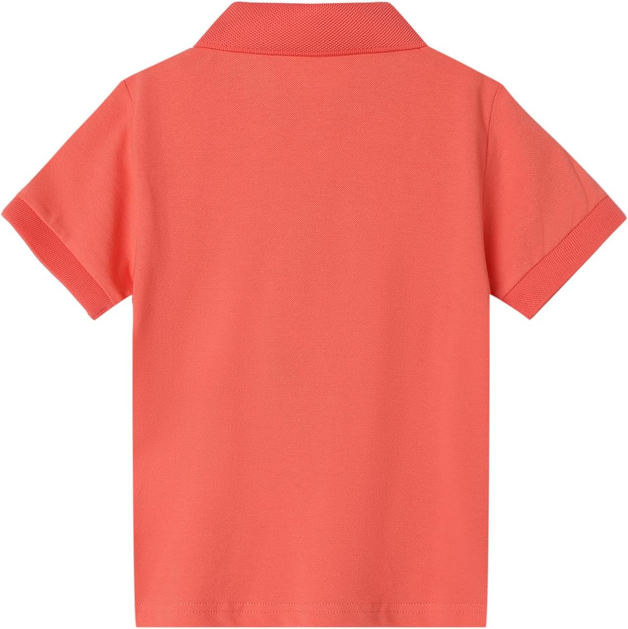 LittleSpring Kids School Uniform Pique Polo Shirts Short Sleeve