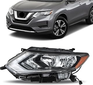 LABLT Headlights Replacement for 2017 2018 2019 Rogue Projector Headlamp Assembly Left Side(Driver Side)