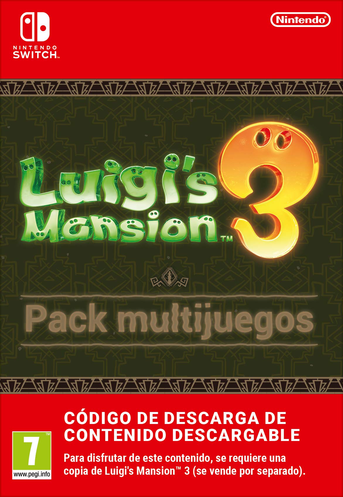 Pack multijuegos de Luigi's Mansion 3 | Nintendo Switch - Código