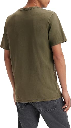 Levi's Ss Original Housemark Tee T-Shirt Homme, Olive Night, L - 4