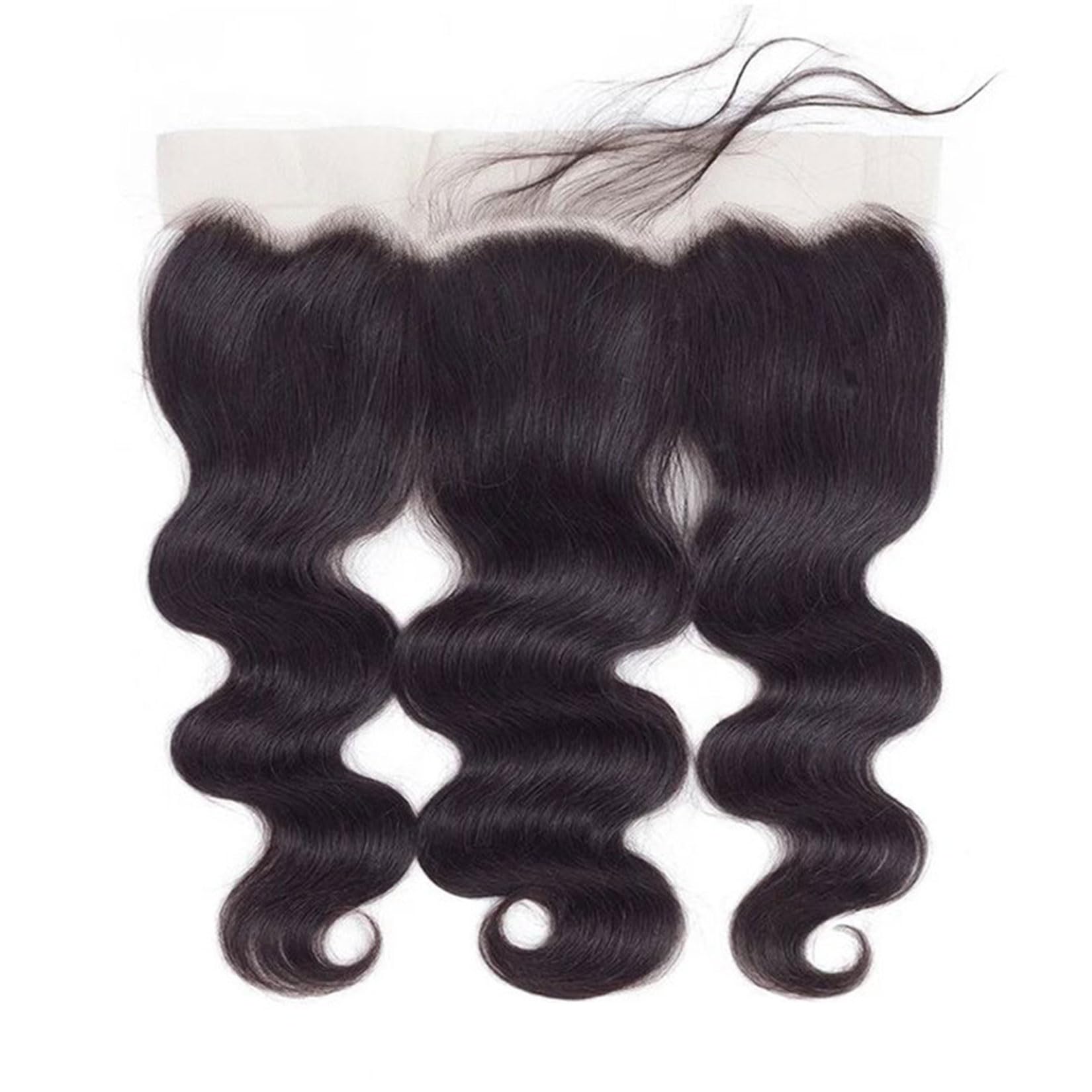 Chiusura Frontale in Pizzo HD Body Wave 13X4 con Parte Centrale