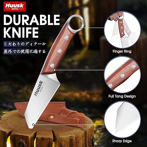 Miniatura 7 de Huusk Knife Japan Kitchen Bundle con cuchillo pequeño para carne
