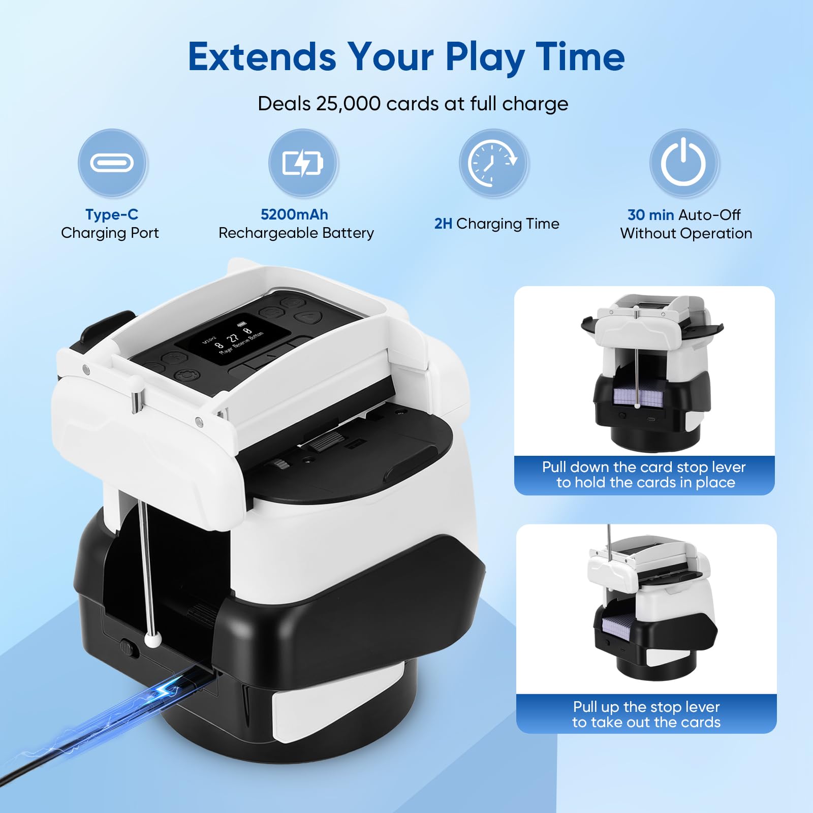 Miscelatore e Distributore di Carte Automatico 2 in 1