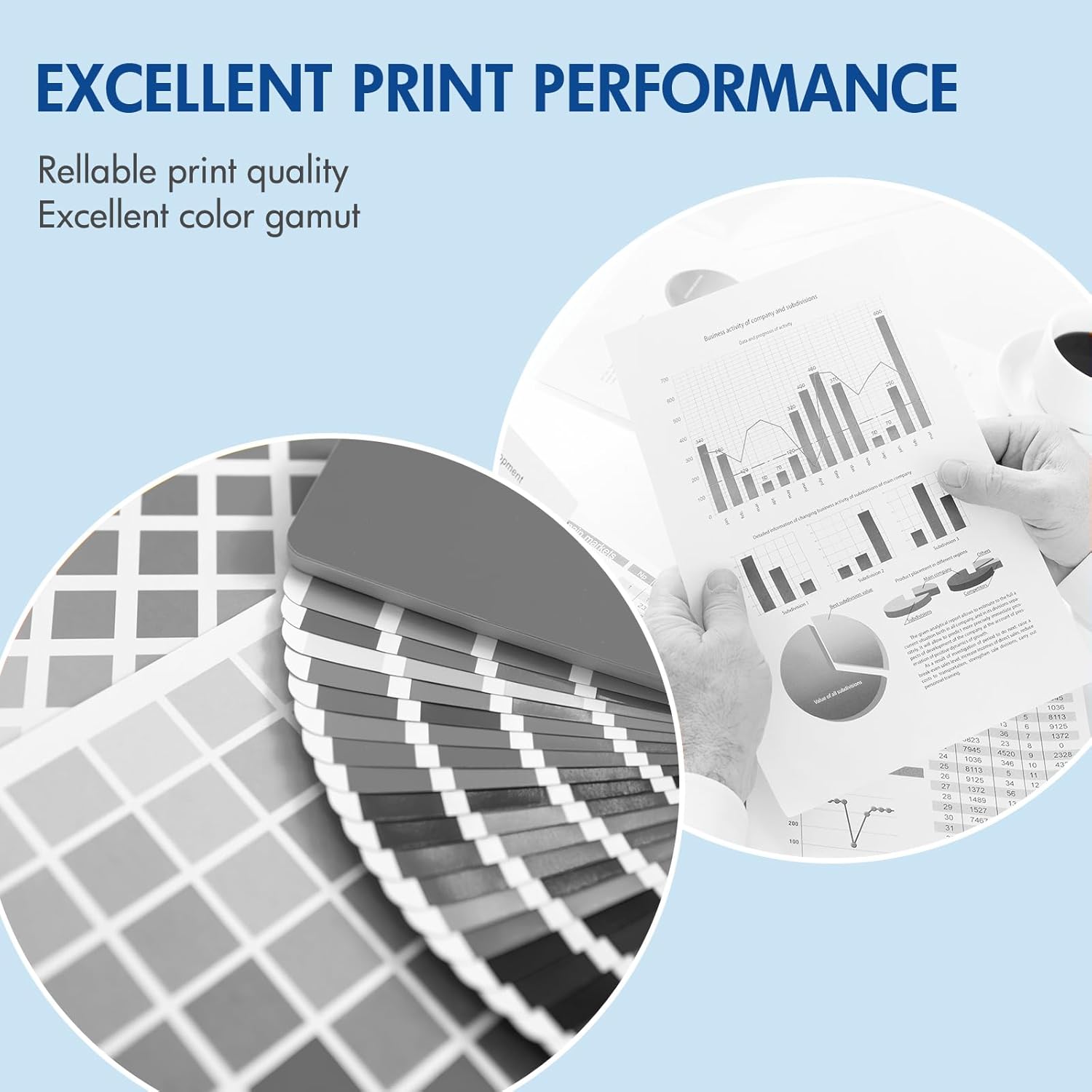 508X 508A Black Toner Cartridge 2-Pack Compatible Replacement for HP 508X CF360X CF360A 508A for HP Color LaserJet Enterprise M553 M552 553 MFP M577 Series Printer Ink