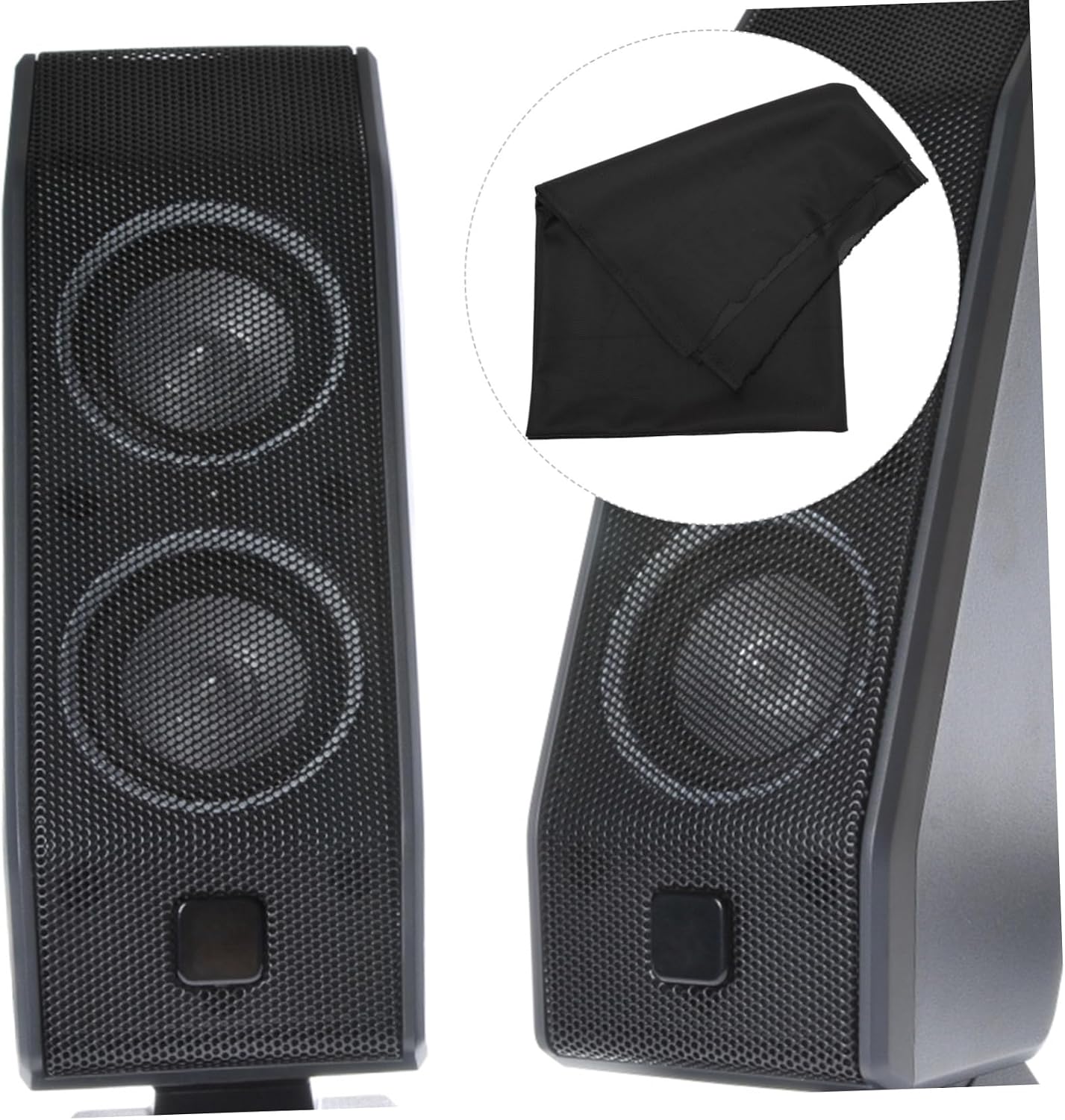 DOITOOL Breathable Acoustic Speaker Grill Cloth Replacement Mesh for Speaker Repair and Uv Treated Suitable for Stereo Systems and Entertainment Centers