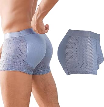 Nylon Ice Silk Breathable Mens Underwear, Ice Silk Mens Underwear, Mens Padded Underwear Butt Enhancer