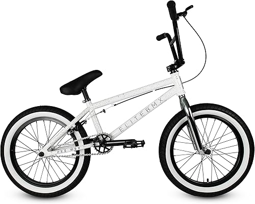 Vista 4 de Bicicleta Elite BMX de 18", 20" y 26" Modelo Freestyle Bike – 3 piezas manivela Negro