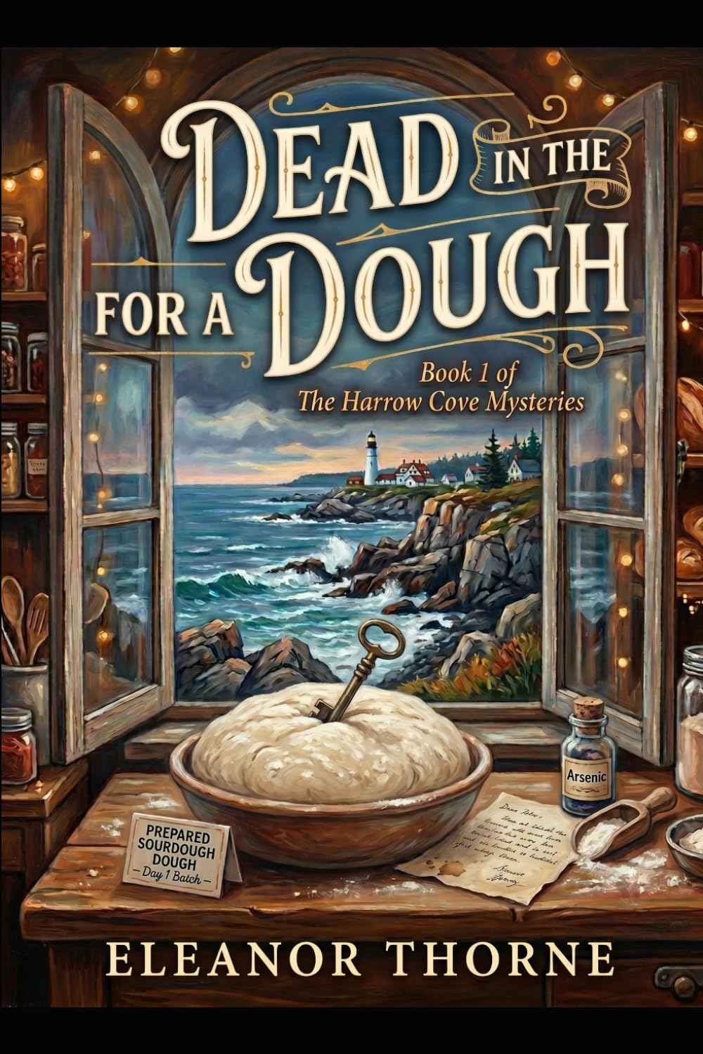 Dead in the Dough A Harrow Cove Cozy Mystery, Book One