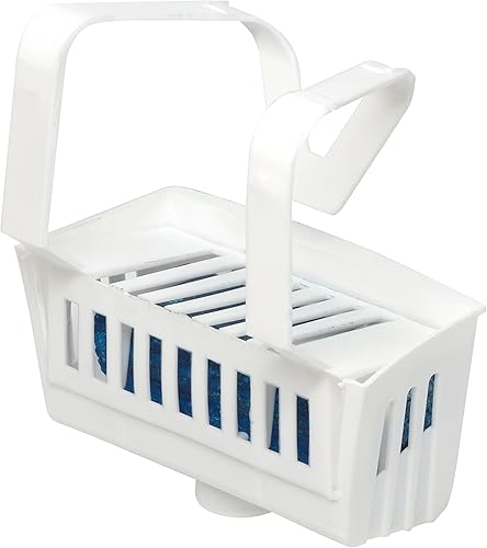 Miniatura 2 de Big D Industries - Bloque de inodoro no apto para inodoro, dura 30 días, aroma de hoja perenne, blanco, 12caja