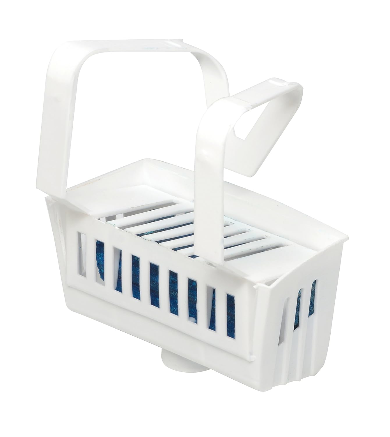 Big D 676 Toilet Bowl Rim Hanger with Non-Para Block, Apple Fragrance, 1500 Flushes (Pack of 12) - Ideal for restrooms in offices, schools, restaurants, hotels, stores