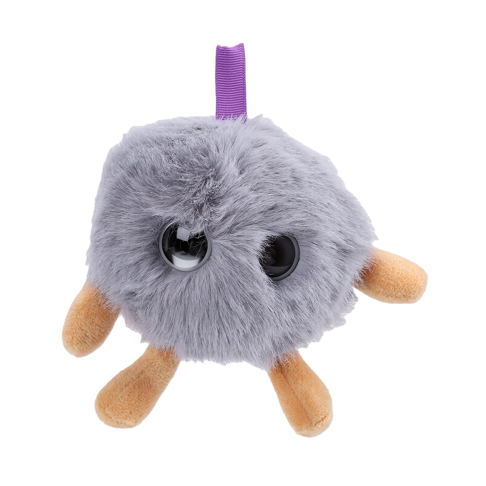 POENVFPO Juguete de Peluche Inteligente AI, Animal de Peluche de Aprendizaje Interactivo con Reconocimiento de Voz de 66 Idiomas para Niños a Partir de 3 Años (Grey)