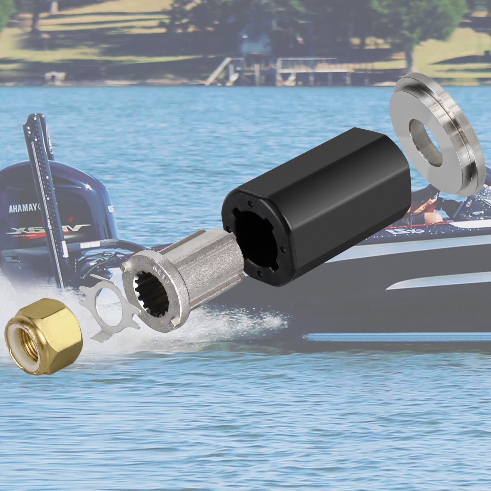 835257Q1 Flo-Torq II Hub Kit for Mercury/Mariner&Mercruiser