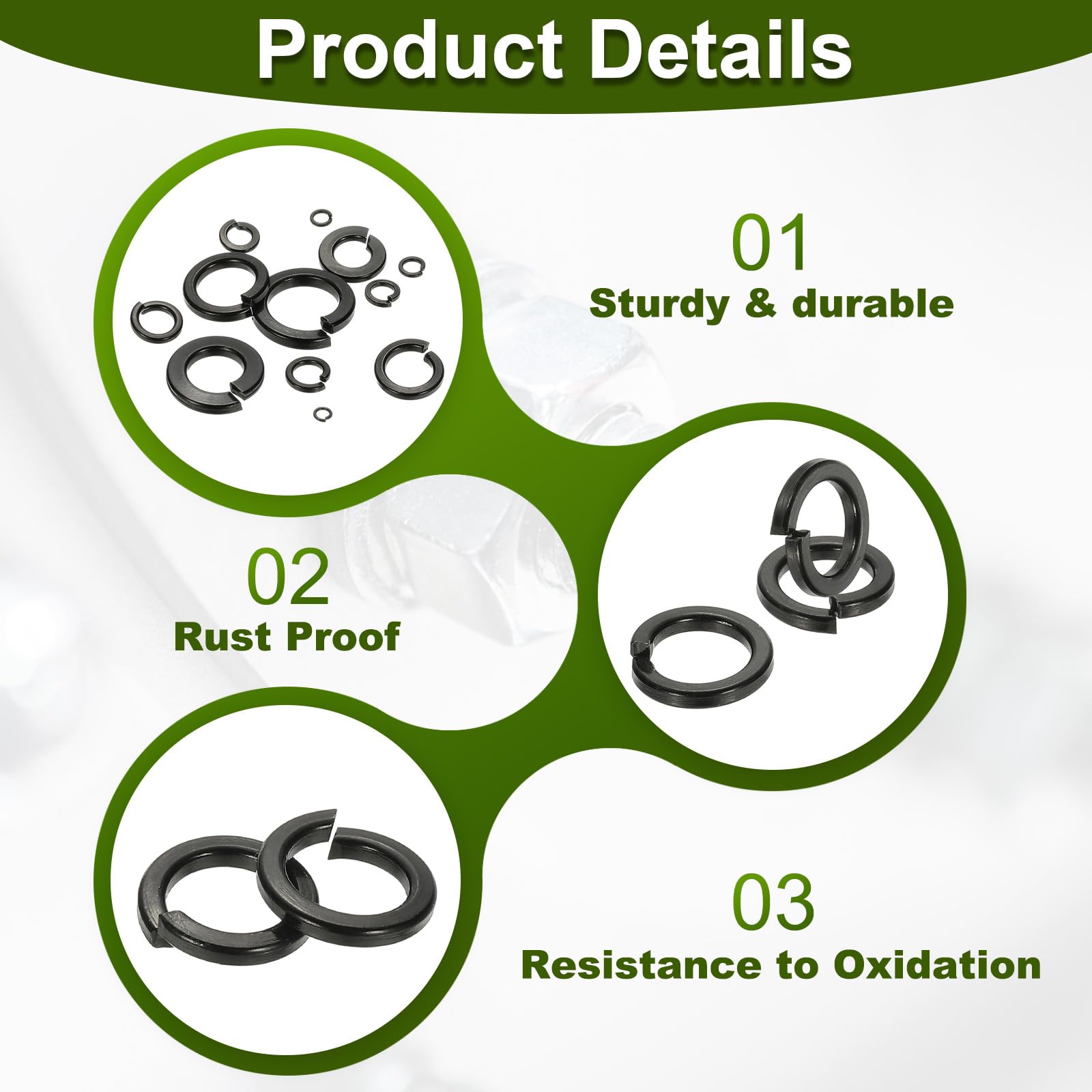 PATIKIL M10 Lock Washers - Image 3