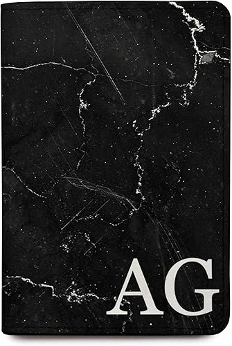 Wanderlust - Soporte para pasaporte de cuero para mujer