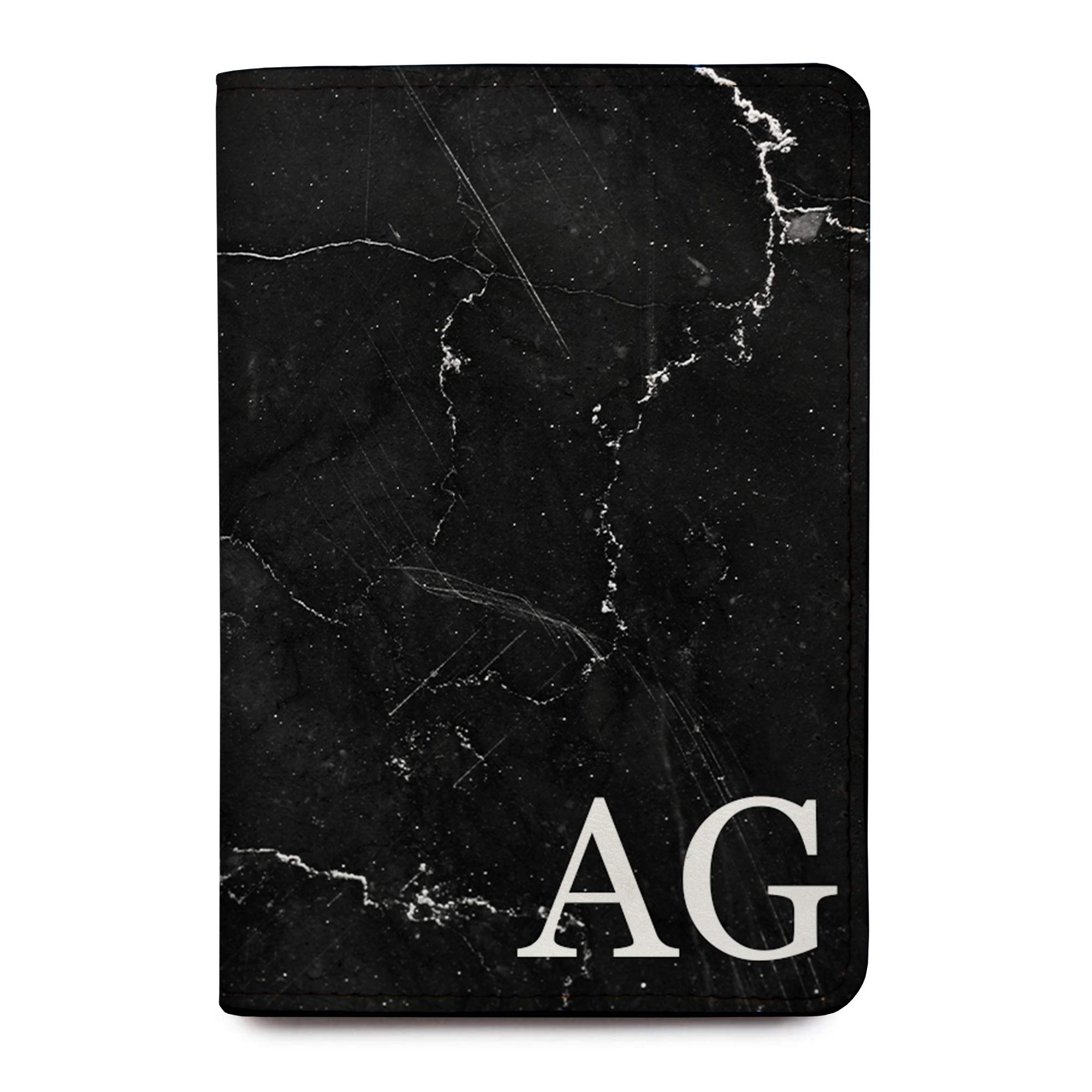 Personalized Passport Holder - Custom Vegan Leather RFID Passport Cover