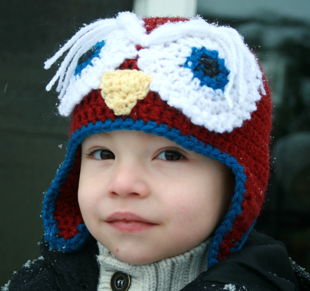 Earflap knit pattern