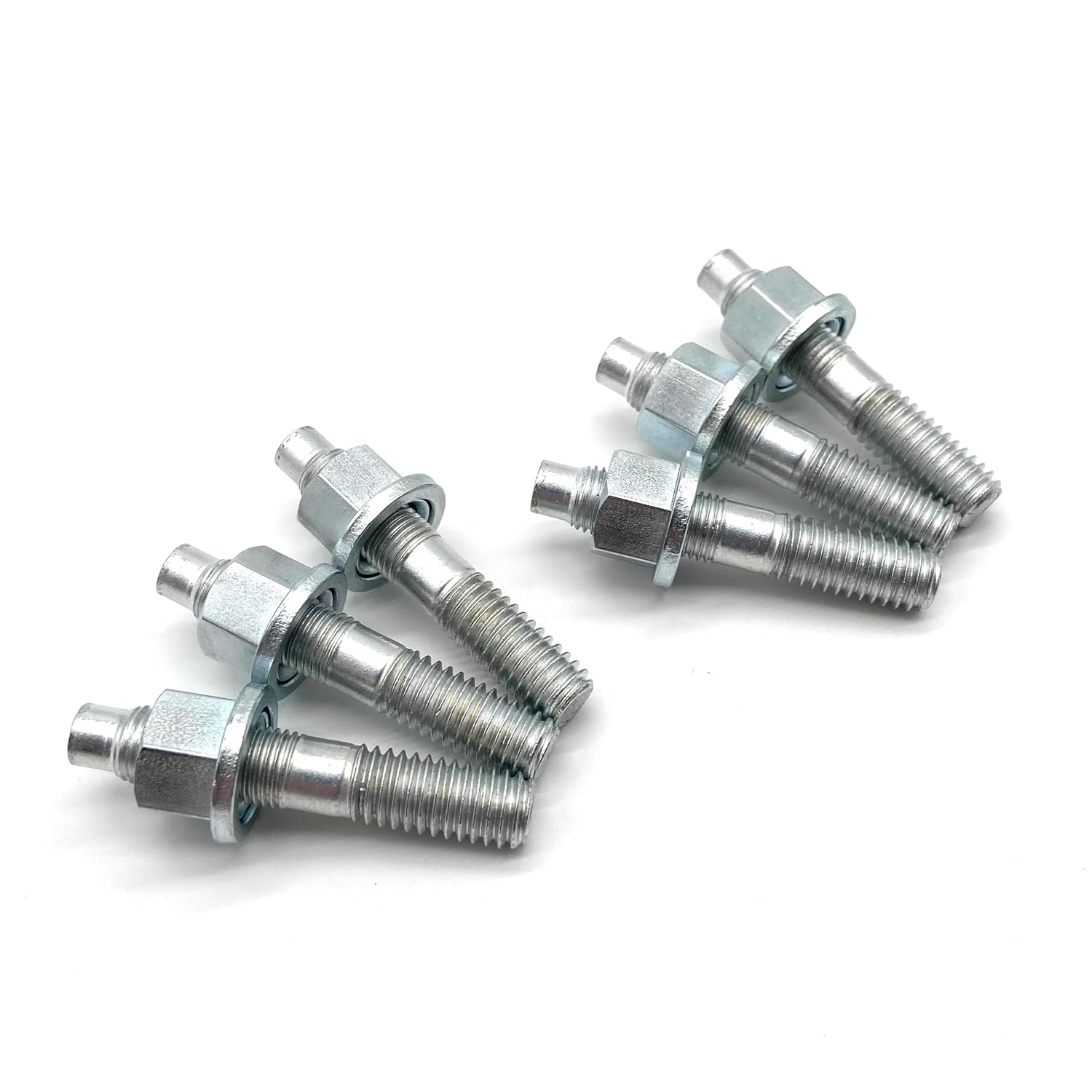 Region Offroad Transfer Case Mounting Studs and Nuts Compatible with Jeep Wrangler YJ TJ JK JKU 87-18 Cherokee XJ 84-01 Grand Cherokee ZJ WJ 93-04 Also Compatible with Dodge Trucks 84-11 and Ram ZINC