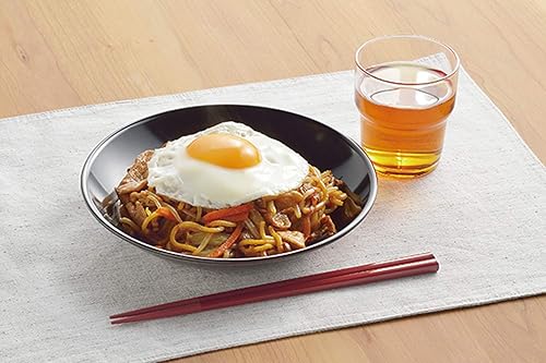 Miniatura 40 de Nagao SP-115R Unbreakable Tableware, Round Plate, Red, Deep Plate, 7.9 inches (20 cm), Made in Japan 02: Rojo