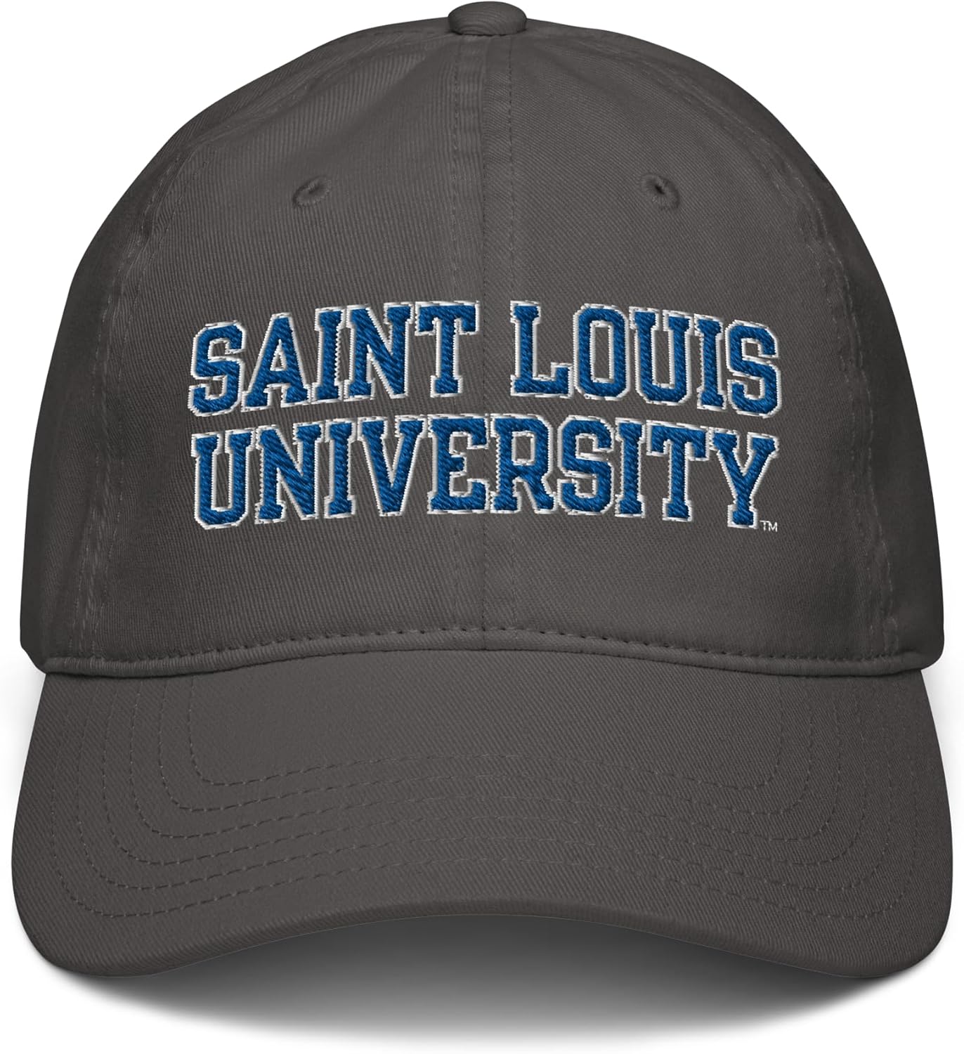 St. Louis University Billikens Title White Adjustable Baseball Hat