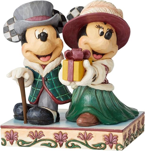 Disney Traditions Elegant Excursion - Mickey And Minnie Figurine