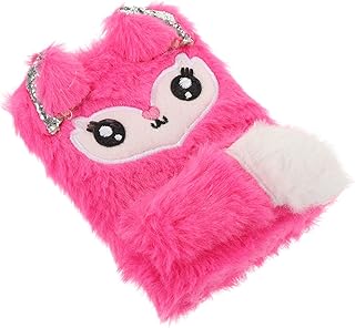 Totority Mini Caderno Caderno De Mini Animais Com Trava Mini Caderno De Pelúcia Para Crianças Caderno De Pelúcia Caderno De Raposa Caderno De Raposa Caderno De Notas De Raposa Livro De