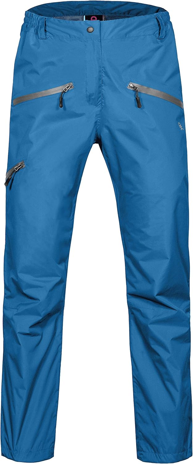Little Donkey Andy Women's Lightweight Waterproof Rain Pants Breathable Hiking Pants for Outdoor Fishing - Image 2