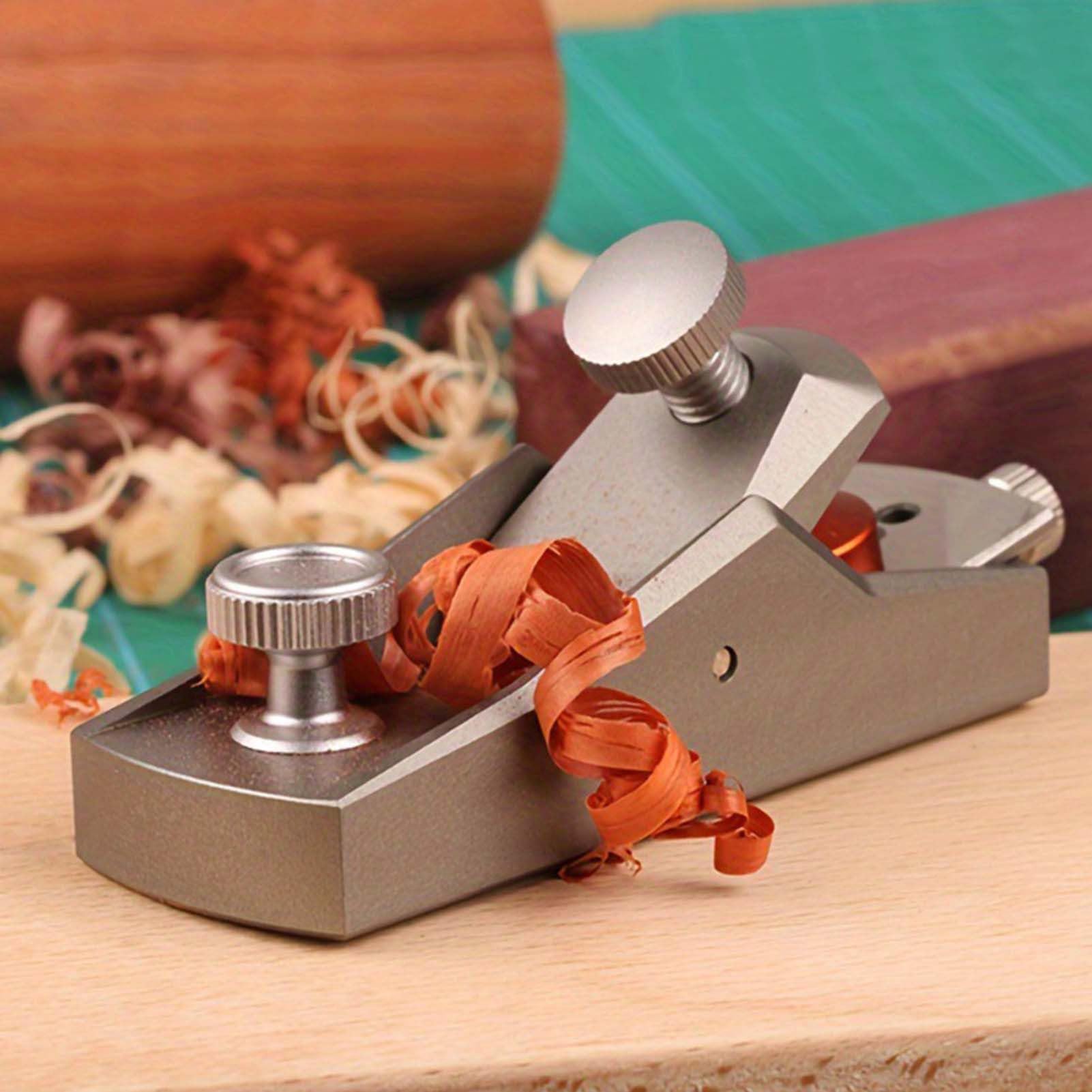 Pialla a mano per legno Pialla Manuale per Bordi | Utensile per Spianare e Livellare il Legno per officina domestica, per artigianato, per lavorazione del legname, per