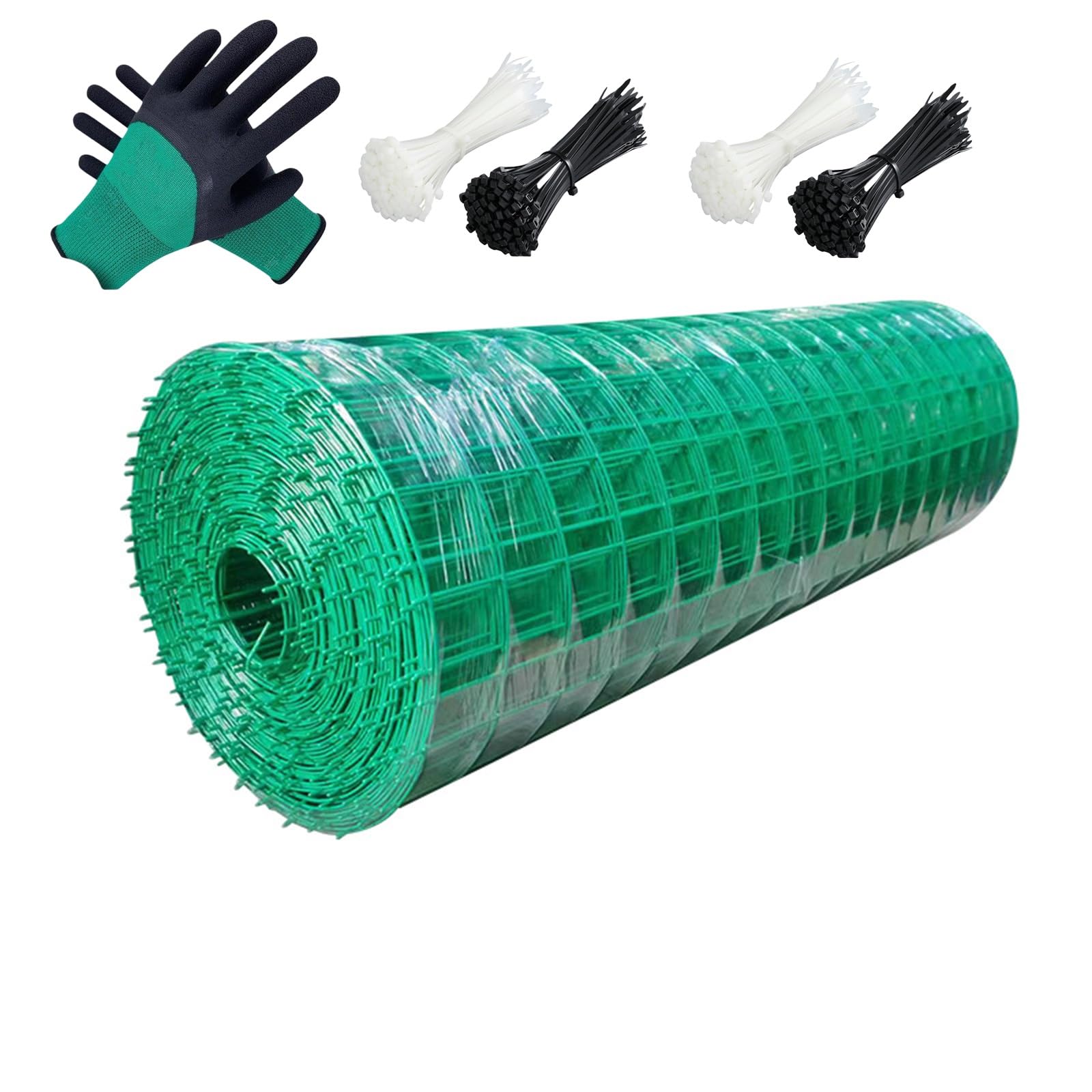 Rolka Siatki Spawanej Odpornej na Warunki Atmosferyczne do Balustrady Stawu Rybnego Bariery Drogowej i Ochrony Krajobrazu(1x30m,3.0mm)