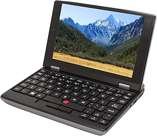 Notebook de Bolso Mini Laptop de 7 Polegadas Com Processador J4125 Recursos Poderosos Laptop para Trabalho (12G+1TB Plugue dos EUA)