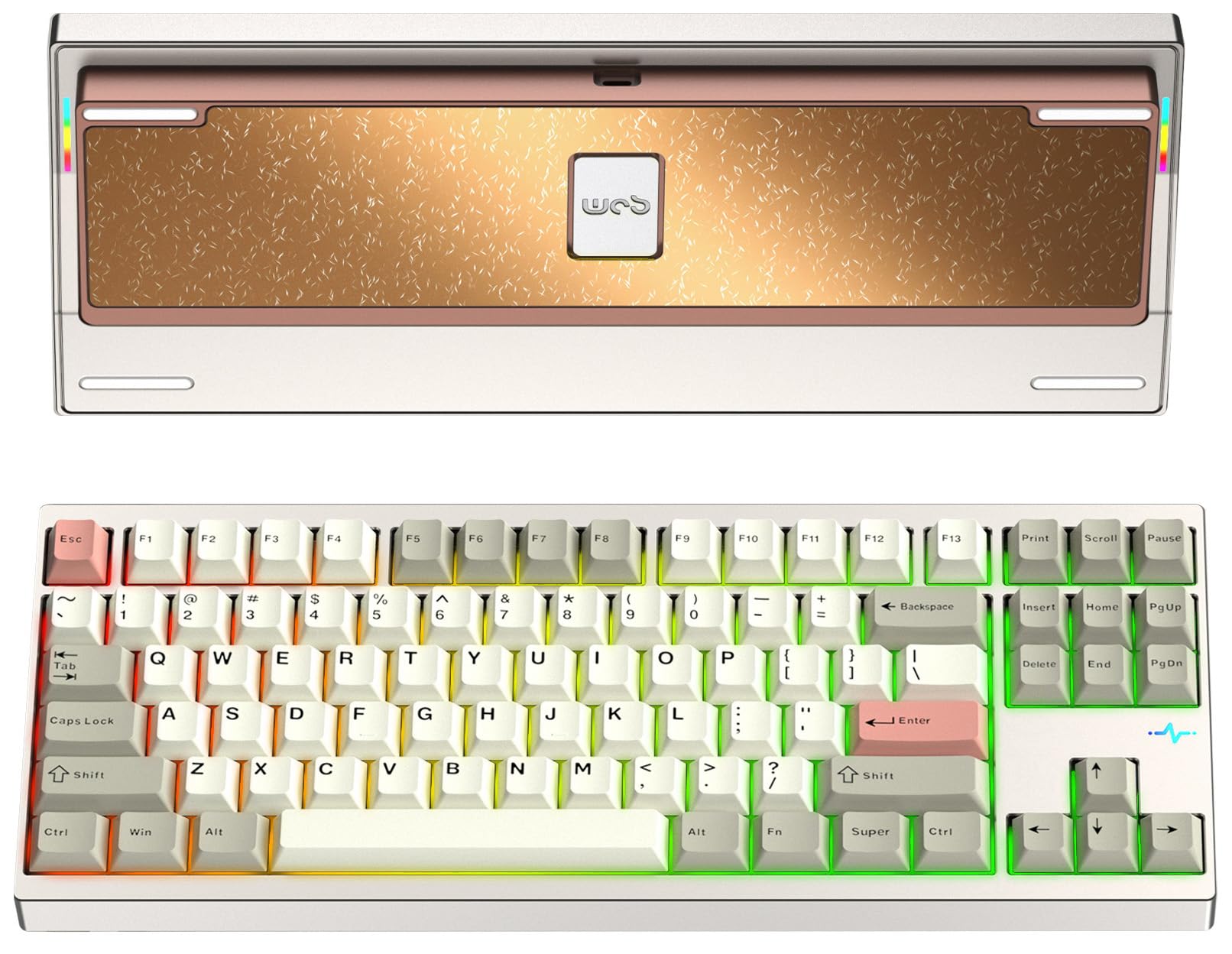 WOBKEY Crush 80 Reboot CNC Aluminum Mechanical Keyboard