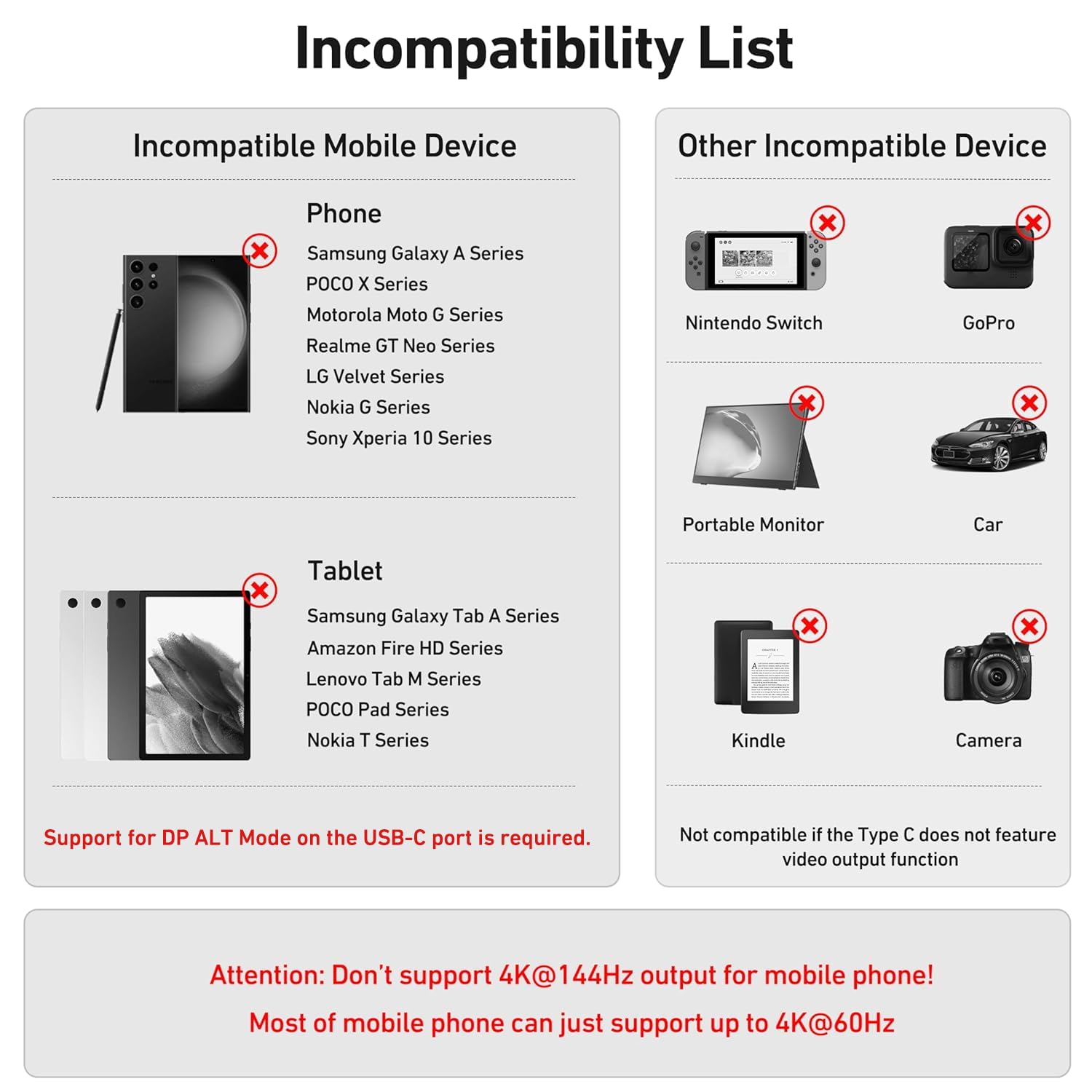 BENFEI 8K Cavo USB C a HDMI 1,8M (8K@60Hz 4K@240Hz/165Hz/144Hz/120Hz), USB tipo C (Thunderbolt 4/3) a HDMI per iPhone 16/15 Pro/Max, MacBook Pro/Air 2023, iPad Pro, Surface Book 2