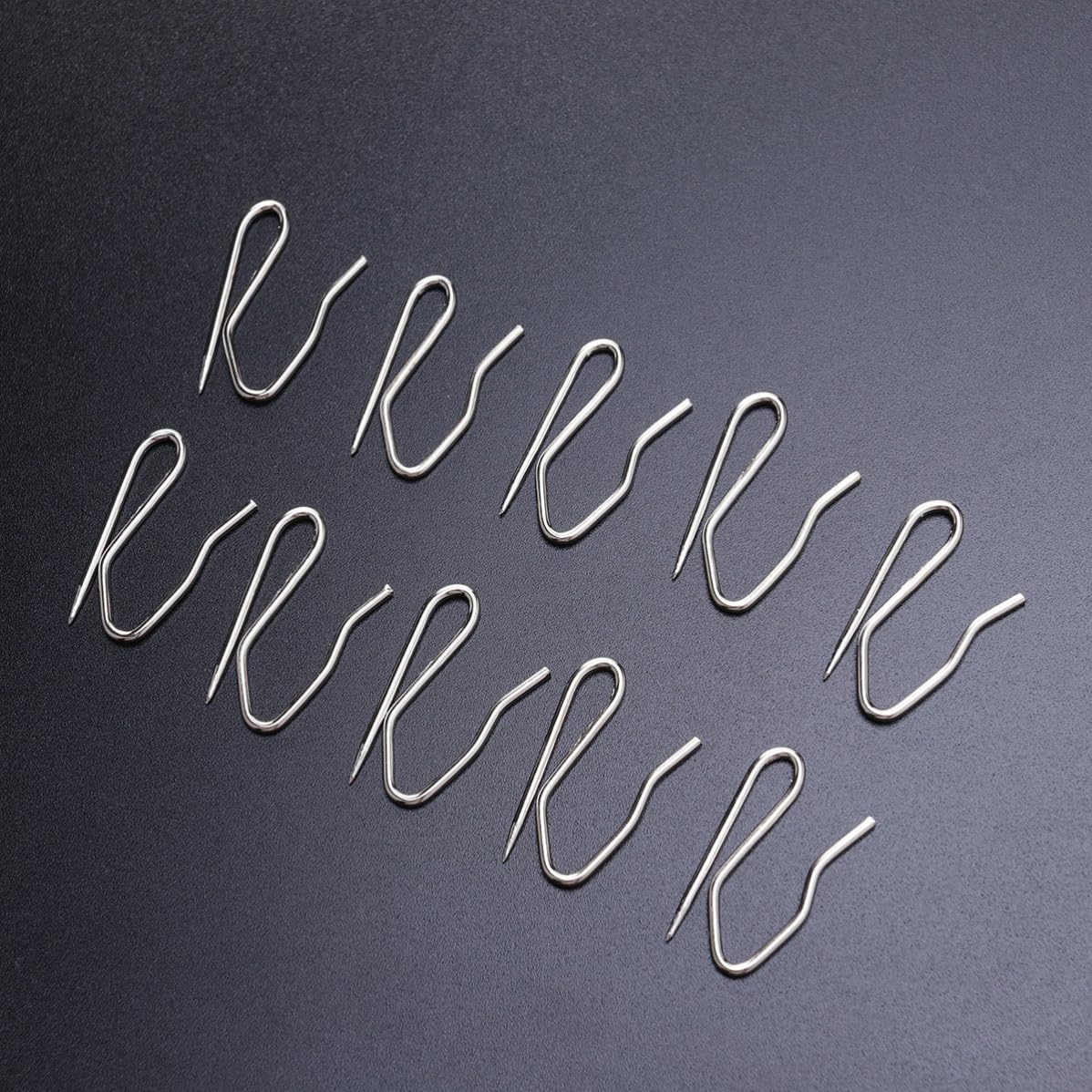 Zerodeko 760 Stück Edelstahl S haken für Gardinen und Vorhänge Rostfrei mit Platzsparendem Design für Küche und Badezimmer