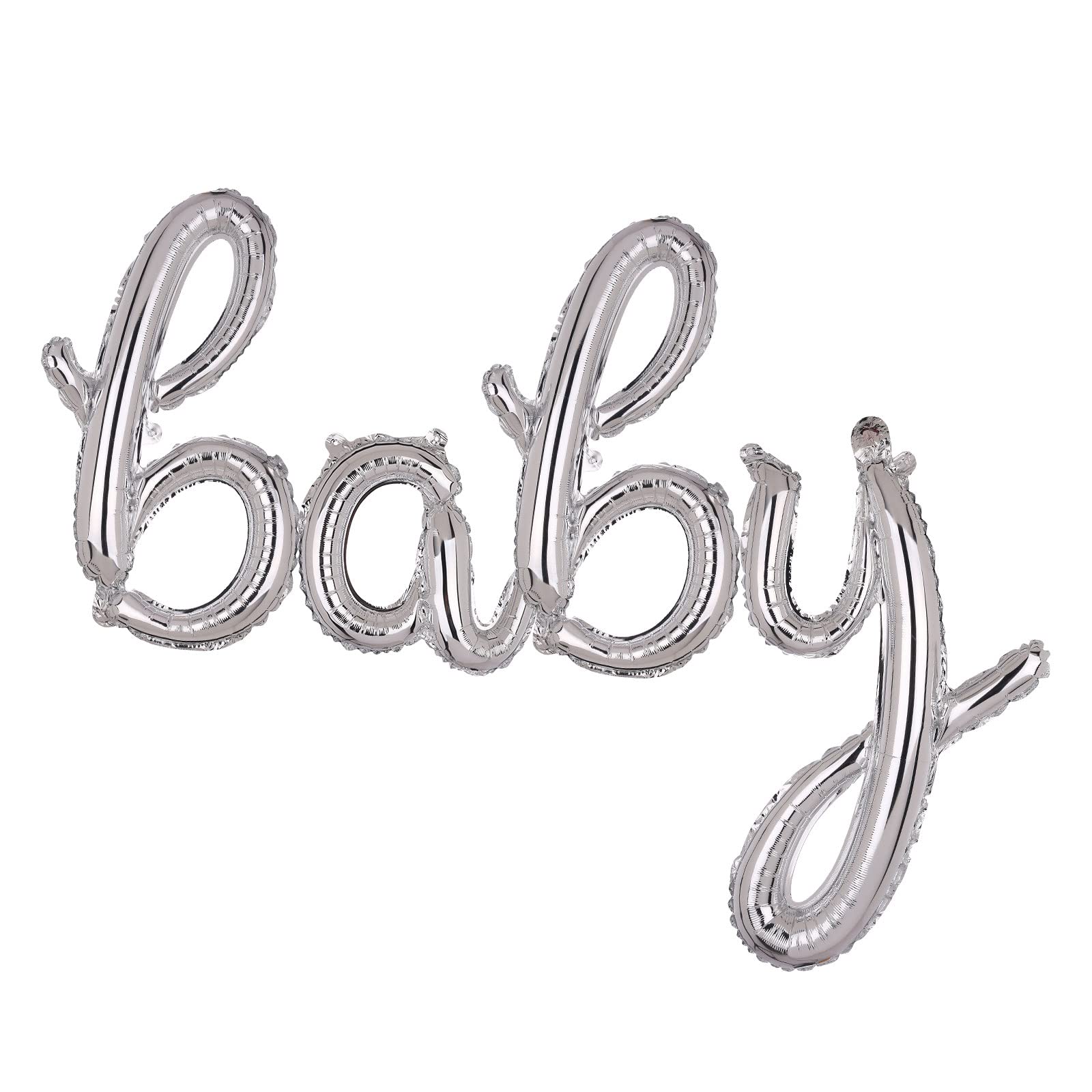 Palloncini Starburst Argento 6 Pezzi – Decorazioni Feste Matrimonio Compleanno Baby Shower