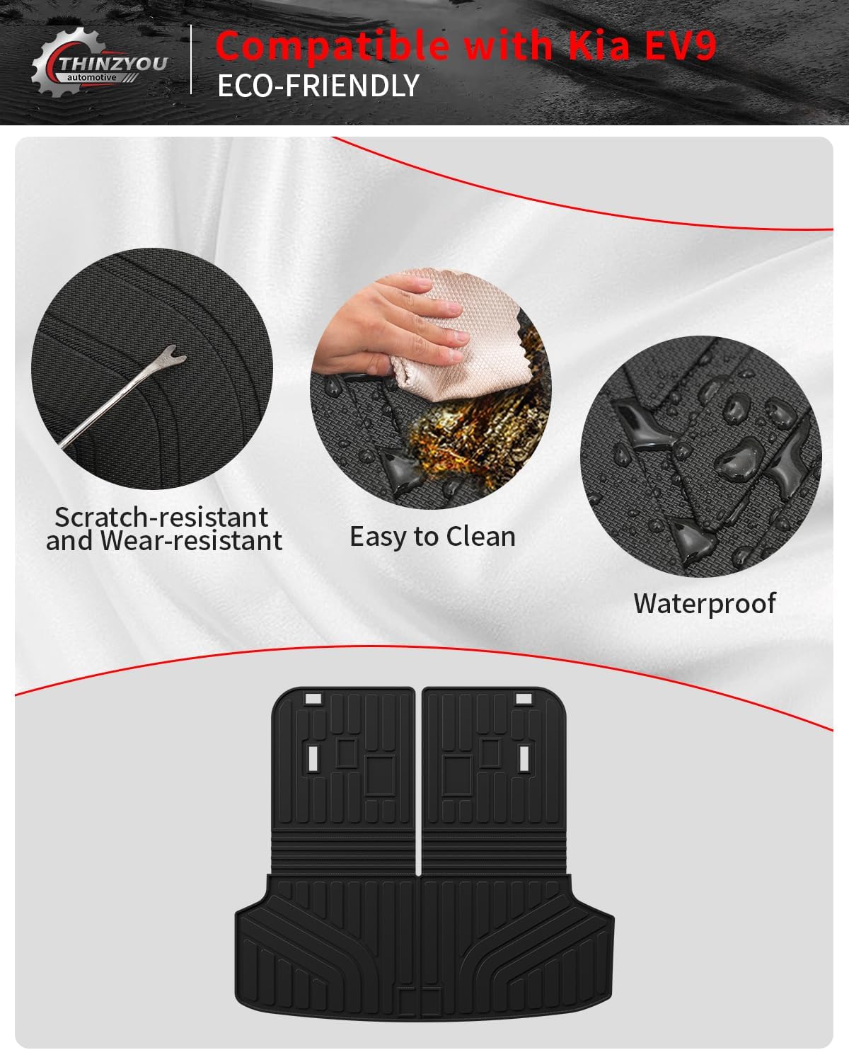 Kia EV9 Cargo Mat 2024-2025 - Image 5