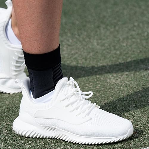 Miniatura 8 de OrthoSleeve Tobillera de compresión para esguinces de tobillo, tendinitis de Aquiles, envoltura de tobillo, soporte de tobillo, inestabilidad,