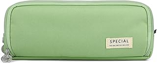 Yordawn Astuccio Astuccio Grande Portamatite Capacità con 3 Scomparti Astuccio Portapenne per Bambina Ragazza Ragazzo Adulto Adolescente Studente Collegio Forniture Scuola Media Regalo (Verde)