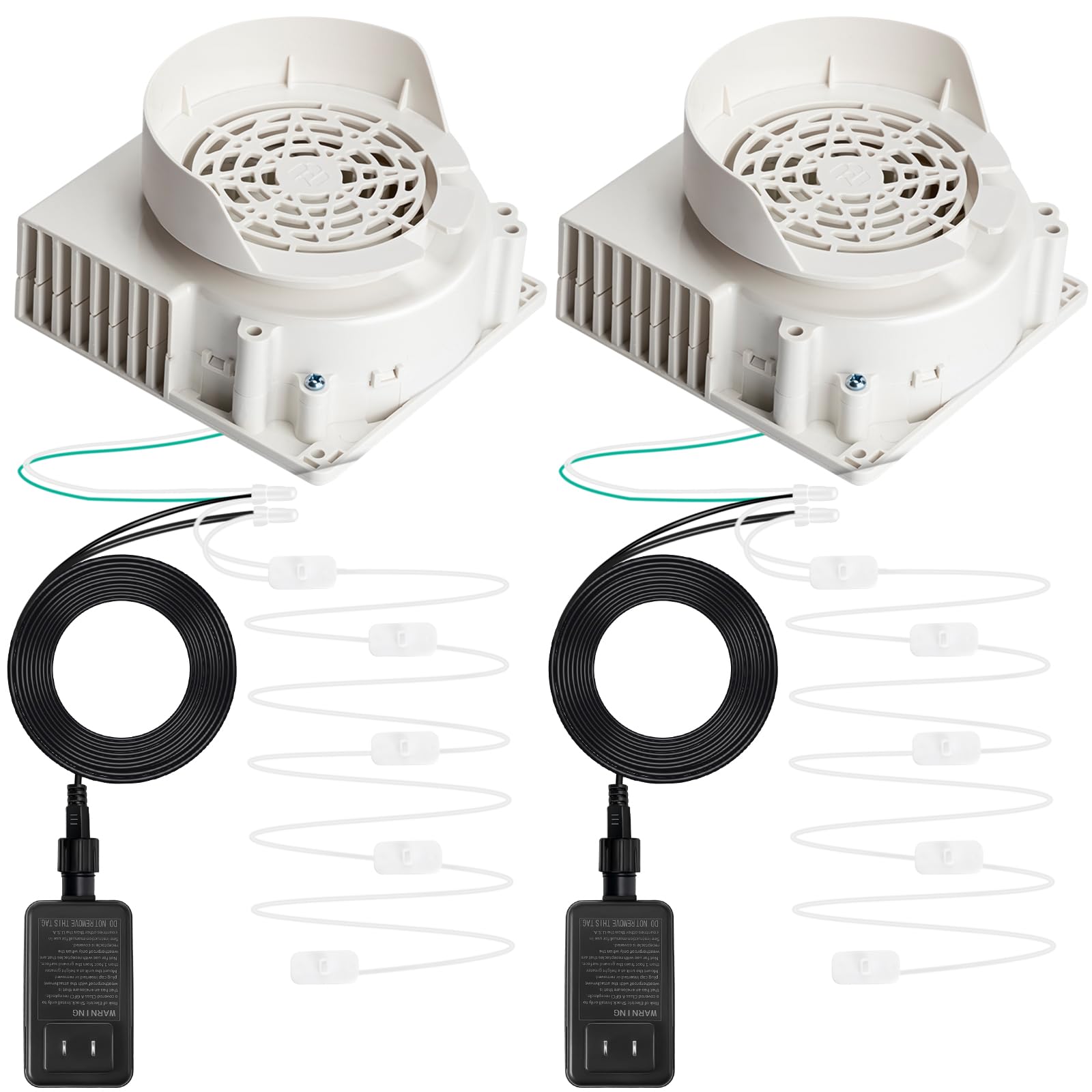 Souffleur gonflable puissant 1.5A Ceenna avec 3 guirlandes lumineuses