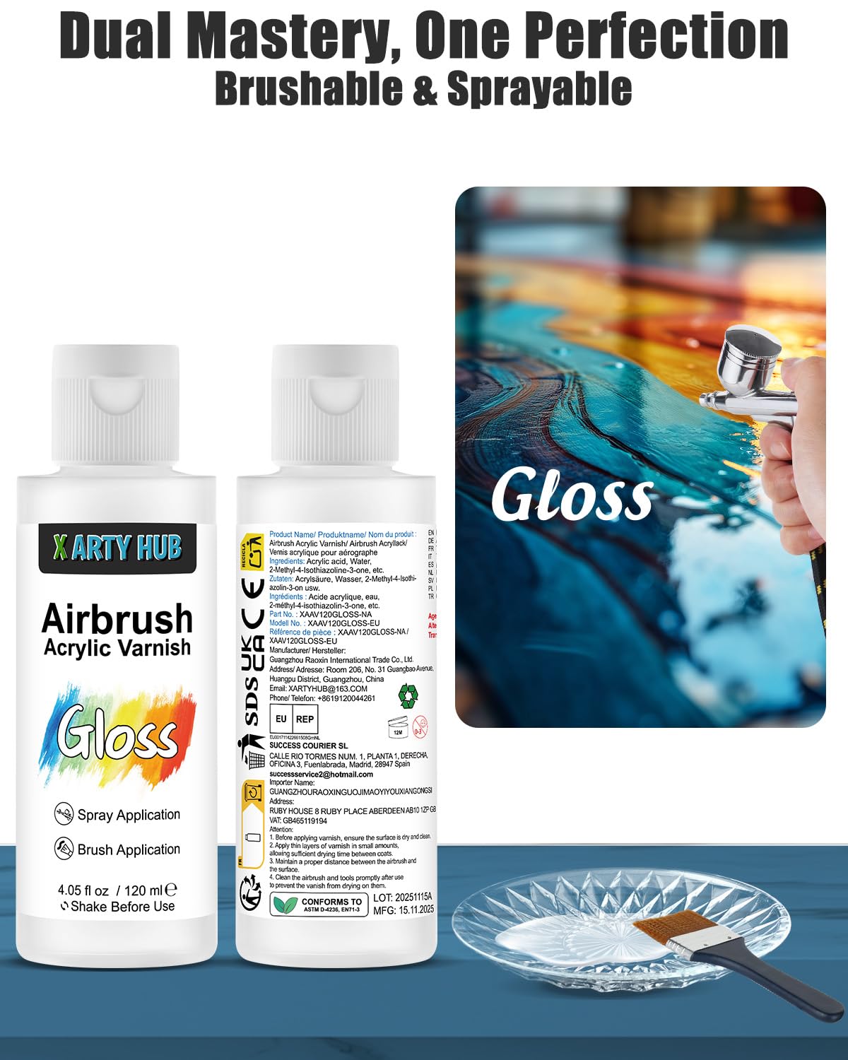 Lascaux Transparante acrylvernis glans - flacon 250 ml. Martin Brinkhuis Lascaux Transparante acrylvernis glans - flacon 250 ml. Martin Brinkhuis