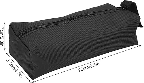 Miniatura 2 de Bolsa de herramientas con cremallera, 2 piezas portátil para electricista, bolsa de almacenamiento de herramientas de mano, bolsa de herramientas