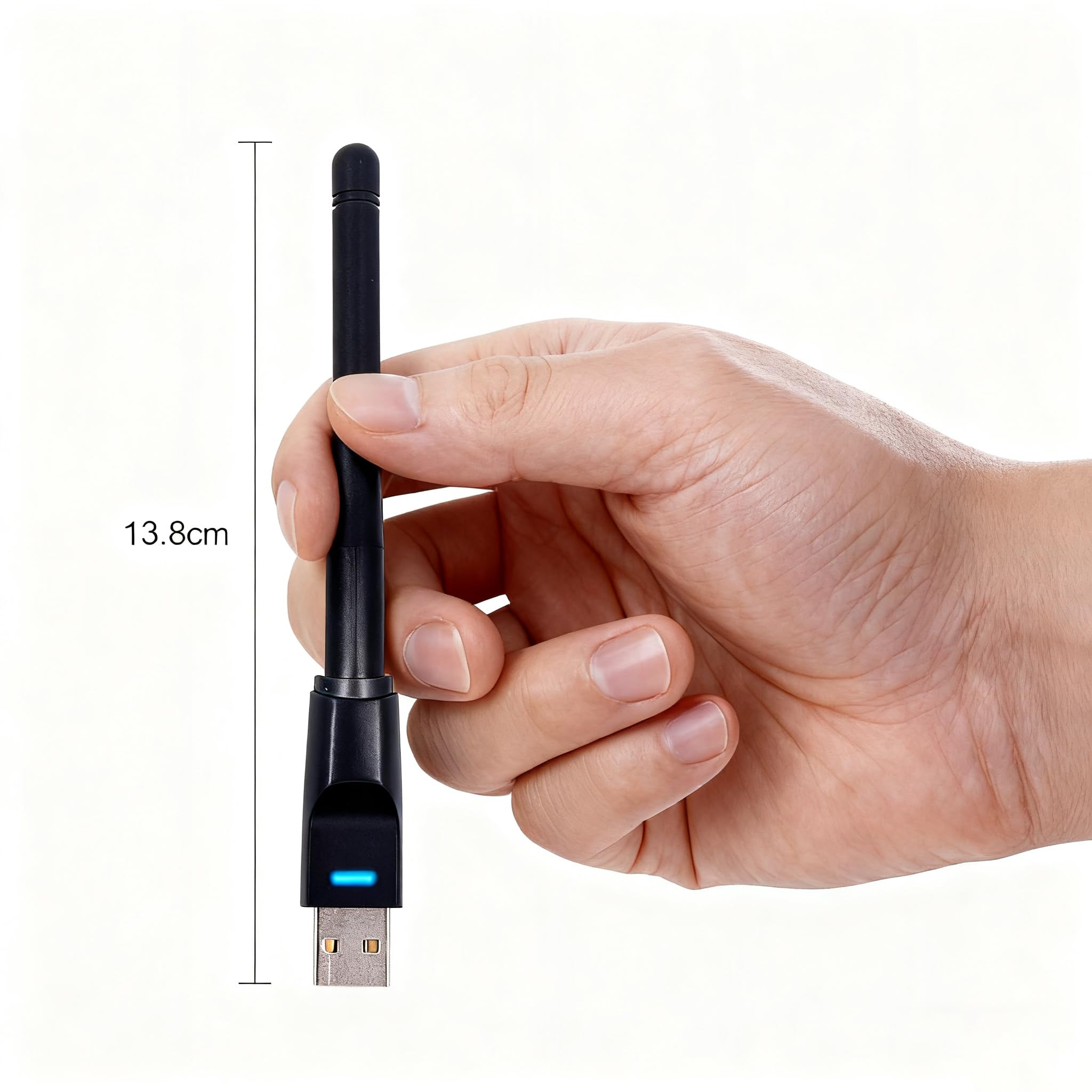 WiFi USB Adapter MT7601 Mediatek 150Mbps 2.4G Dongle per DVB-T2 S2 PC Desktop