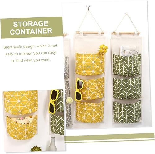 Miniatura 7 de Alipis 2 bolsas de almacenamiento para armario, organizador de zapatos colgante, organizador de zapatos colgante para colgar en la pared, soporte