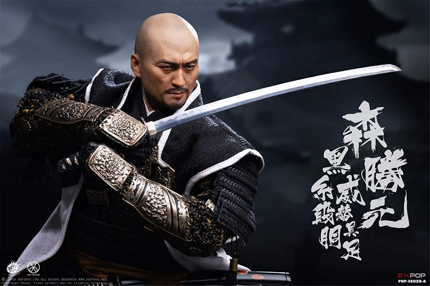 Amazon.co.jp: POPTOYS EX030 A 1/6 Benevolent Samurai 最後の侍 武士 