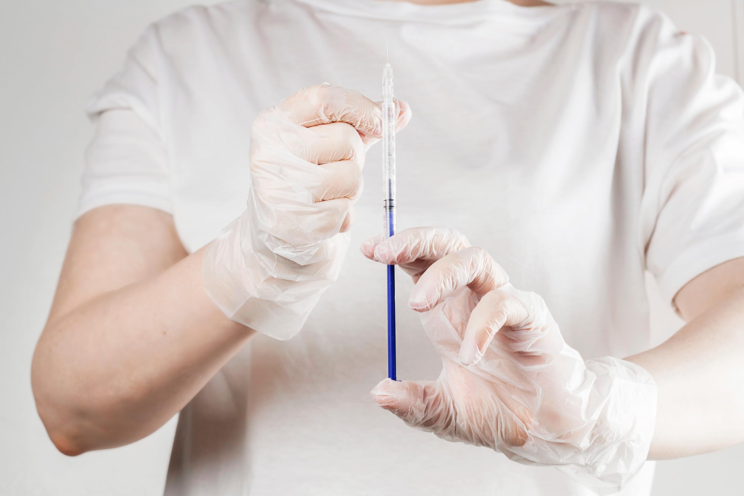 Guanti In Vinile Monouso Senza Polvere Icoguanti Vinyl PF M - Foto 13