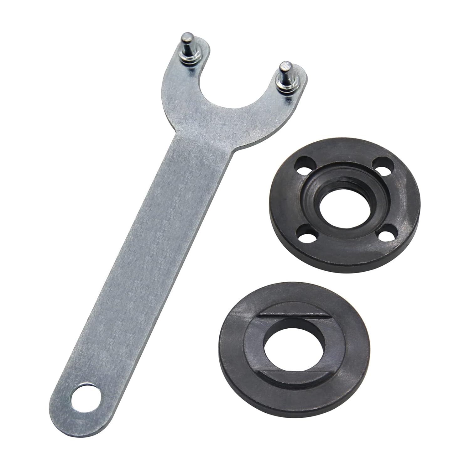 Angle Grinder Wrench Metal Lock Nut Kit for 193465-4 Compatible with Black & De-cker Ry-OBI 4.5" 5" Grinders 5/8-11