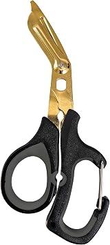 Hummingbird 8-in-1 Medical Scissors - Giant Size Trauma Shears for Students, Nurses, Practitioners & Medical Professionals Black