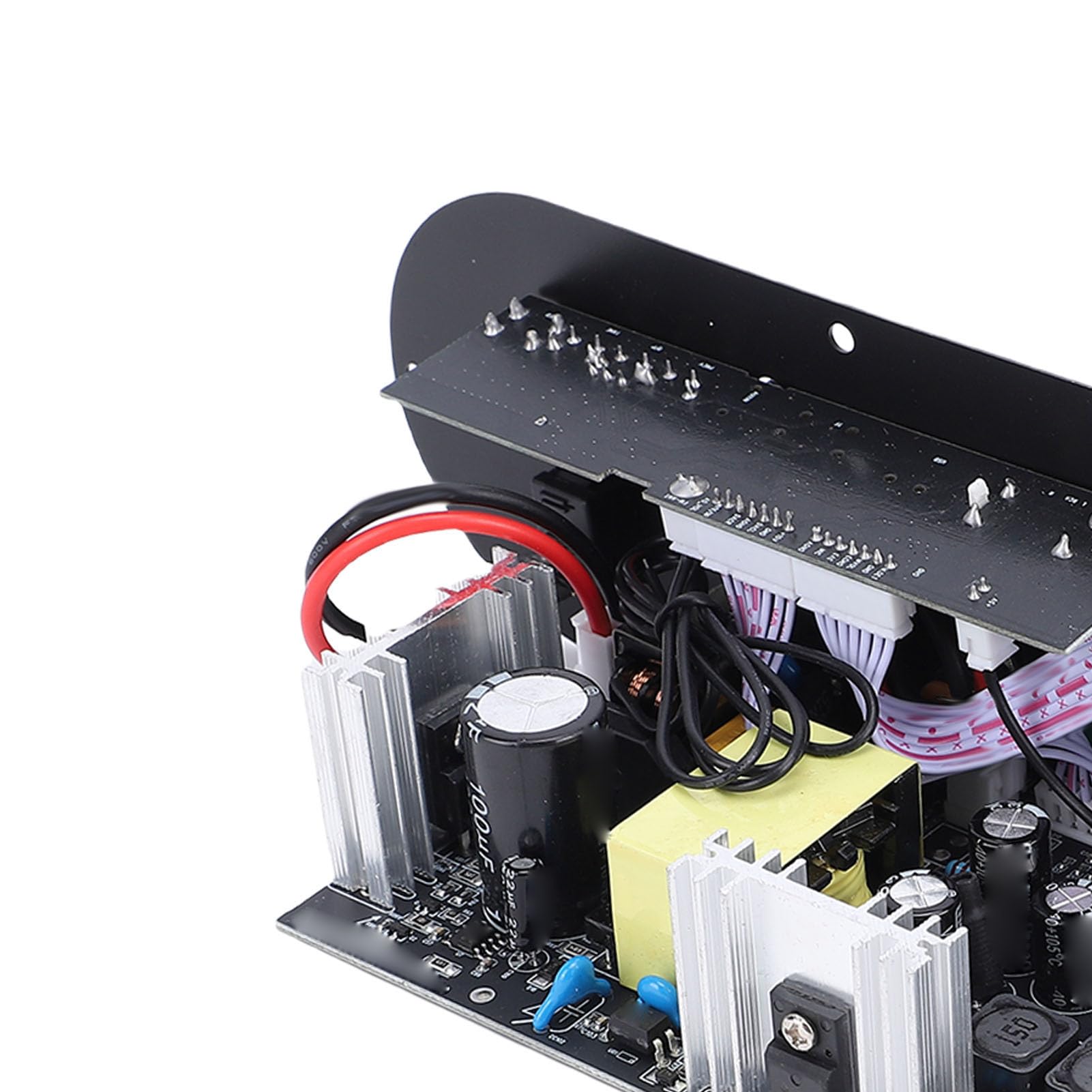 SEAFRONT 2.1 Płyta Wzmacniacza Kanałowego 50W+50W+100W moduł Audio HiFi z | Bluetooth 5.0 Wejście, Obudowa z Aluminium, Wsparcie dla Głośników 4-8Ω, Ochrona Przed Przepięciem