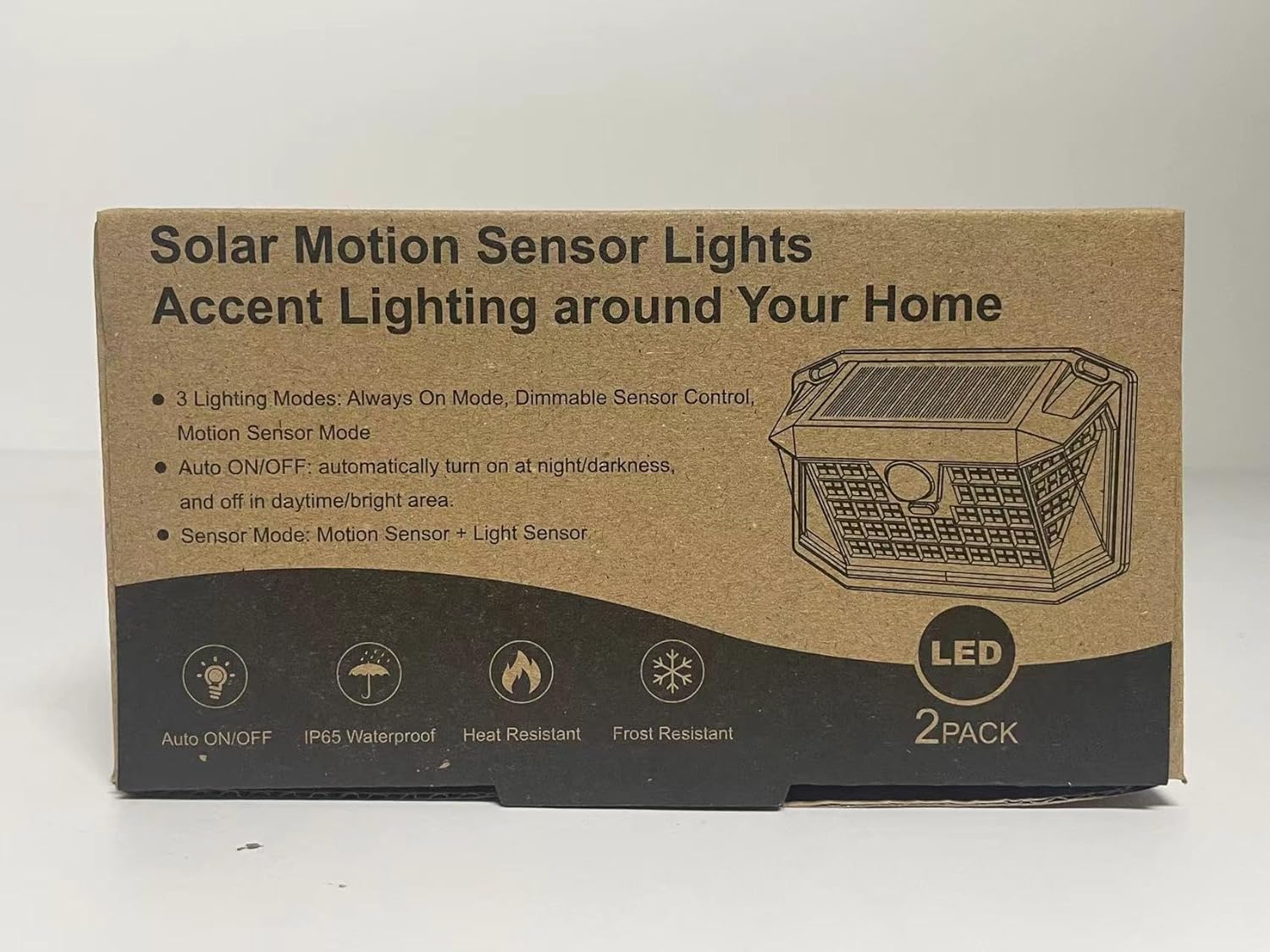 WELALO Solar Security Lights, 188 LED Solar Motion Sensor Lights, IP65 Waterproof Solar Lights Outdoor Garden, 3 Modes PIR Solar Powered Wall Lights for Outside Garden Fence Door Yard (2 Pack) 8 71eUJ+WwrEL. AC SL1500