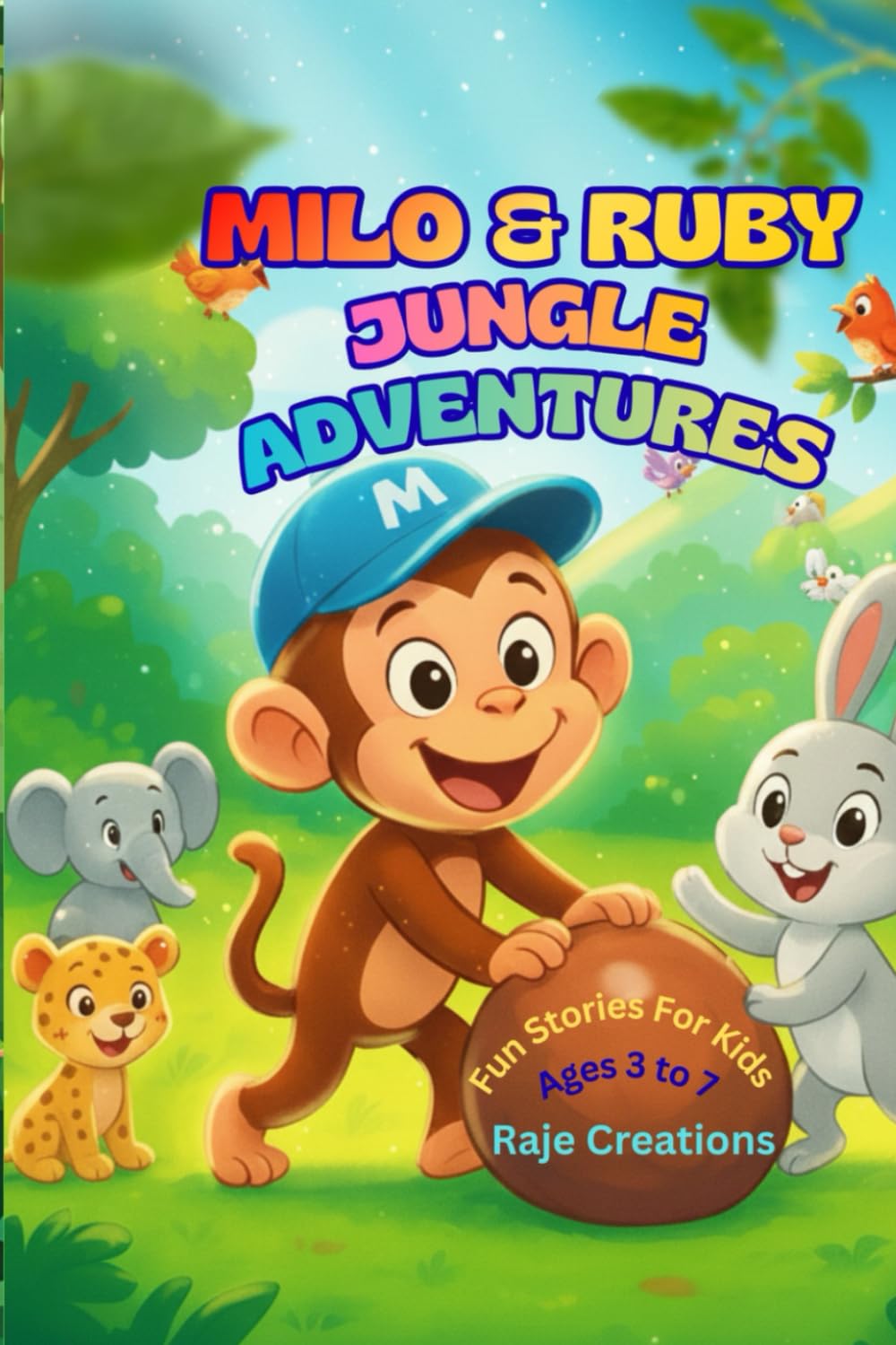 MILO & RUBY JUNGLE ADVENTURES: Fun Stories For Kids