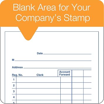 Adams General Purpose Sales Book, 2-Part, Carbonless, White/Canary, 3-11/32 x 5-5/8 Inches, 50 Sets/Book, 3 Books (DC3530)